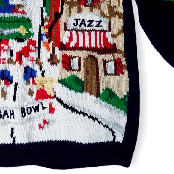 Vtg 1993 The Eagles Eye Cardigan Sweater Size Small College Football Rose Bowl - Picture 11 of 12